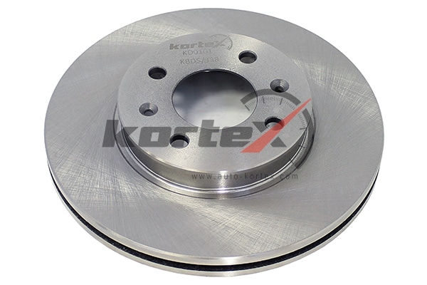 KORTEX KD0101 Диск торм. HYUNDAI VERNA 05-KIA RIO 05- перед. вент. (256mm) 1 шт (min 2 шт) KD0101