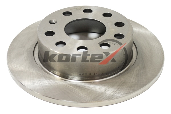 KORTEX KD0201 Диск тормозной AUDI A3 03-/SKODA OCTAVIA/YETI/VW CADDY/GOLF 03- задний