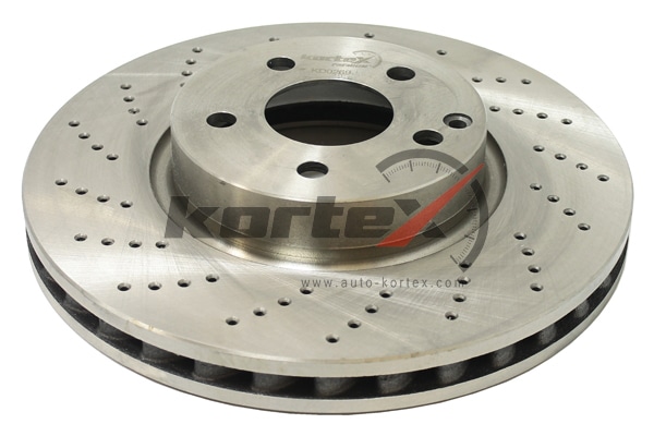 KORTEX KD0269 Диск торм. MB W204/W212 SPORT перед.вент.(d=322mm)(перфорированный)