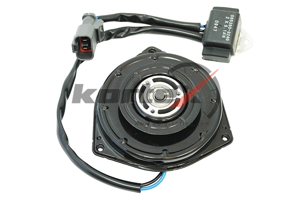 KORTEX KFD034 Вентилятор кондиционера с кожухом HONDA CR-V III 2.4I 06-
