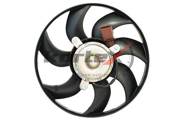 KORTEX KFD080 Вентилятор радиатора Skoda Octavia A5 (04-)VW Golf V (03-) (LFAC 18K0) KFD080