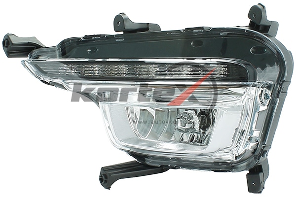 KORTEX KFL5401STD Фара противотуманная KIA RIO 2015- (ДХО) левая