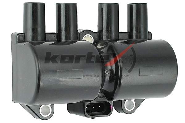 KORTEX KIC010 Катушка зажигания CHEVROLET AVEO 1.2/1.4/LACETTI 1.8/MATIZ 1.0/NEXIA 8V 07- KIC010