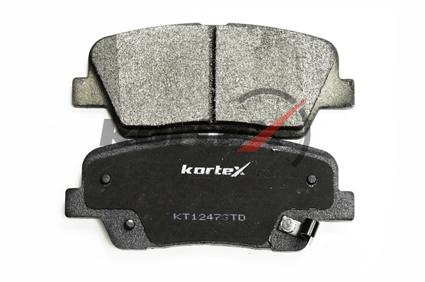 KORTEX KT1247STD Колодки тормозные HYUNDAI SANTA FE (CM) 2.2D 09-/KIA SORENTO (XM) 09- задние