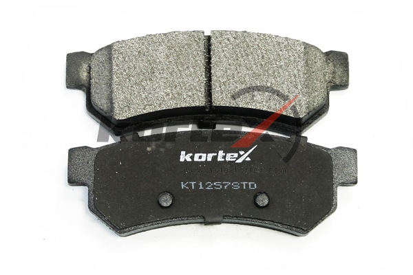 KORTEX KT1257STD Колодки тормозные CHEVROLET LACETTI 07-/DAEWOO NUBIRA задние