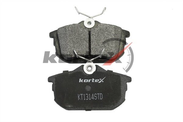 KORTEX KT1314STD Колодки тормозные MITSUBISHI COLT 04-/SMART FORFOUR 05-/VOLVO S40/V40 задние