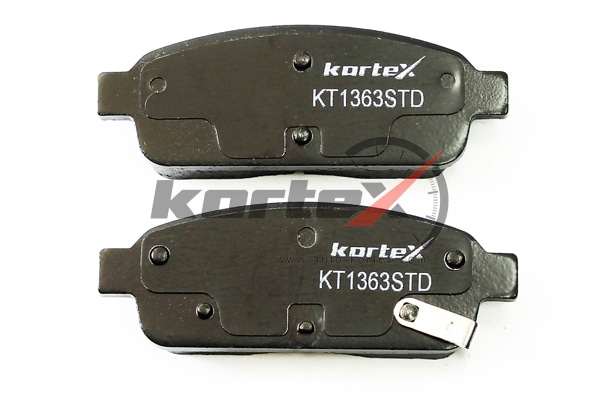 KORTEX KT1363STD Колодки тормозные CHEVROLET CRUZE 09-/ORLANDO 11-/OPEL ASTRA J 10- задние
