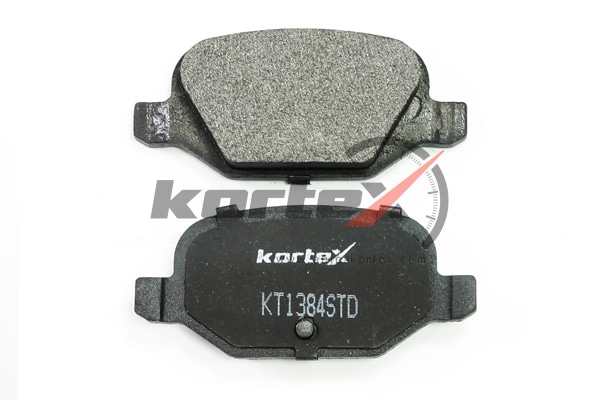 KORTEX KT1384STD Колодки тормозные LADA GRANTA/KALINA/FIAT 500 07-/PANDA 03- задние