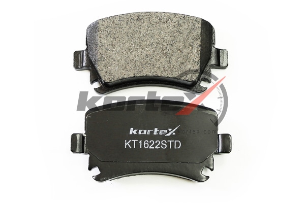 KORTEX KT1622STD Колодки торм. AUDI/VW/SKODA A3/A6/GOLF/OCTAVIA/TOURAN задн.к-т