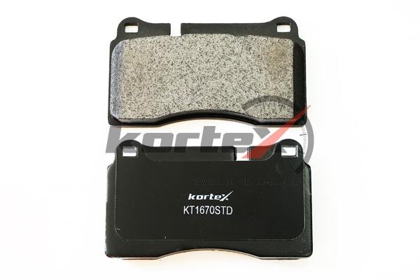 KORTEX KT1670STD Колодки торм. VW TOUAREG 05>перед.к-т