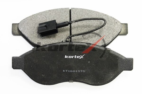 KORTEX KT1681STD Колодки тормозные CITROEN JUMPER/FIAT DUCATO/PEUGEOT BOXER R15  06- передние