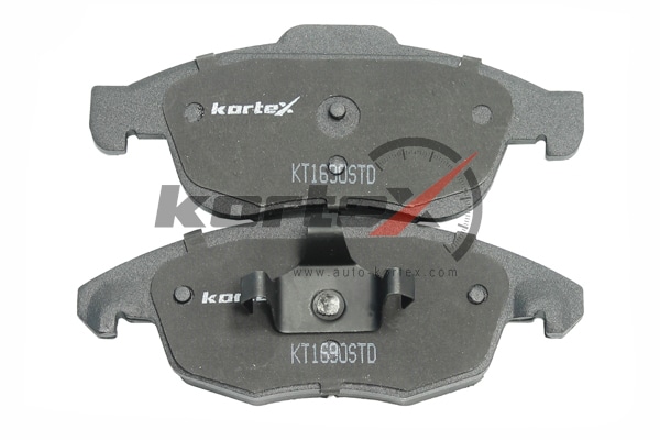KORTEX KT1690STD Колодки тормозные CITROEN BERLINGO 08-/C4 06-/PARTNER 08- передние