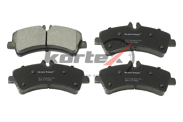 KORTEX KT1699STD Колодки торм. MB SPRINTER/VW CRAFTER 06- зад.к-т(5t) KT1699STD