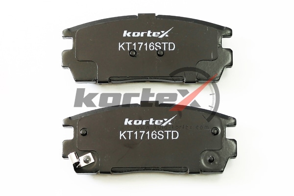 KORTEX KT1716STD Колодки тормозные CHEVROLET CAPTIVA/OPEL ANTARA 2.4/3.2 06- задние