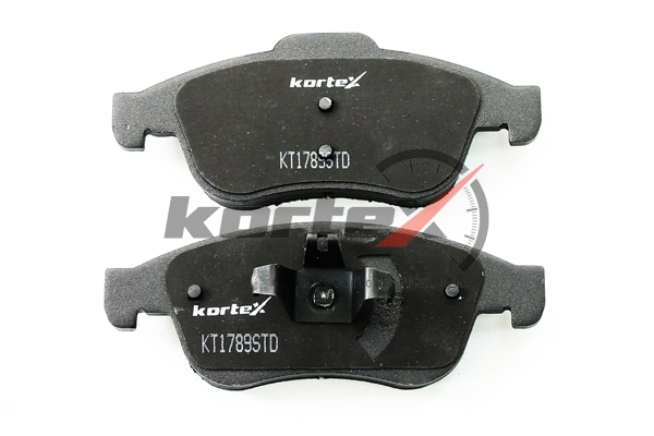 KORTEX KT1789STD Колодки торм. RENAULT DUSTER 10-(2.0 L)FLUENCE 10-MEGANE III 08- передниек-т KT1789STD