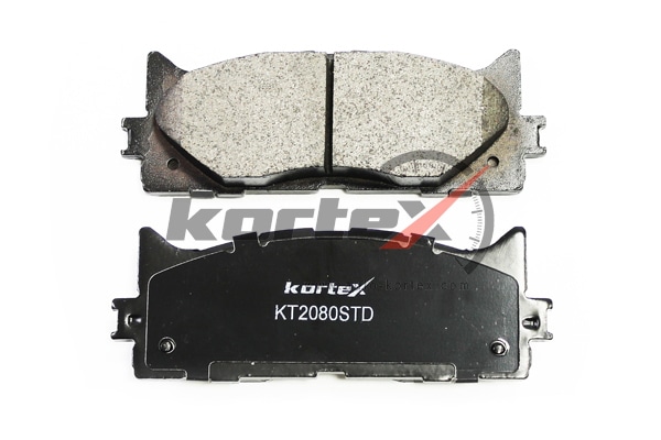 KORTEX KT2080STD Колодки торм. TOYOTA CAMRY (V40)/LEXUS ES350 06- перед.к-т