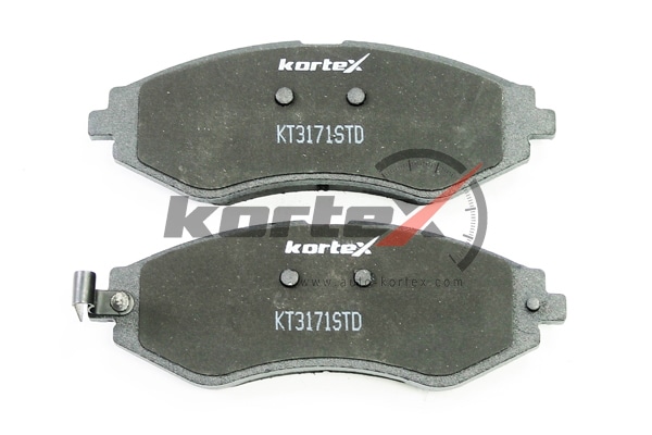 KORTEX KT3171STD Колодки тормозные CHEVROLET REZZO/DAEWOO NUBIRA 00-03 передние