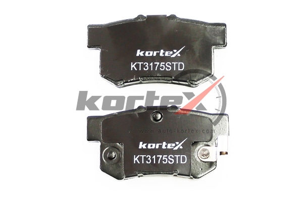 KORTEX KT3175STD Колодки торм. HONDA ACCORD/PRELUDE/ROVER 600  задн.к-т
