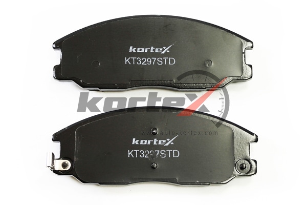 KORTEX KT3297STD Колодки тормозные HYUNDAI H-1/SANTA FE/TRAJET/SSANGYONG REXTON 01- передние