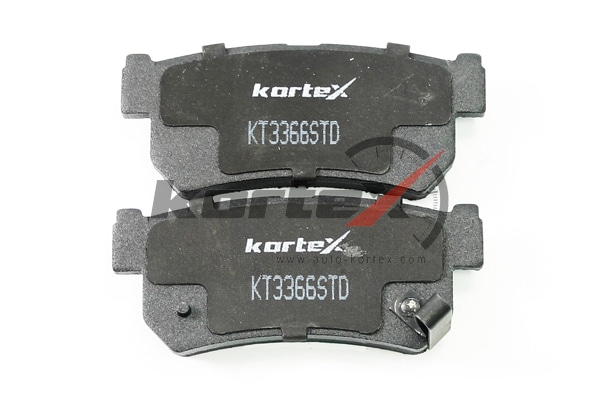 KORTEX KT3366STD Колодки тормозные SSANGYONG REXTON 02-/KYRON 05-/ACTYON 05- задние