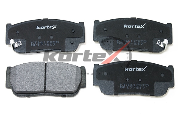 KORTEX KT3417STD Колодки торм. SSANG YONG REXTONKYRON зад.к-т KT3417STD