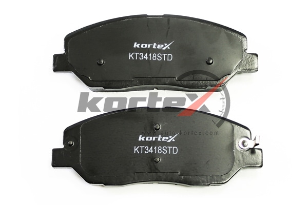 KORTEX KT3418STD Колодки торм. HYUNDAI SANTA FE 05-KIA SORENTO 09- перед.к-т KT3418STD