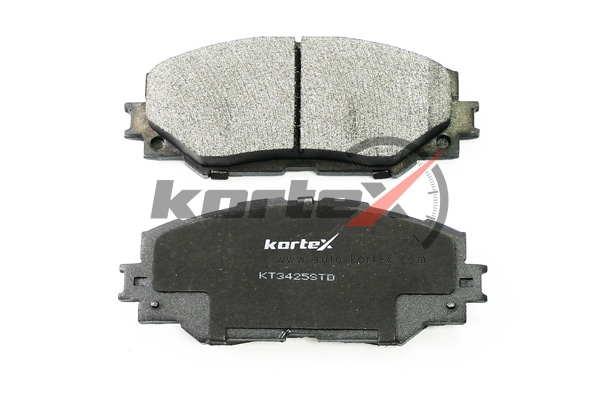 KORTEX KT3425STD Колодки торм. TOYOTA COROLLA (E15)/AURIS (E15) 07- перед.к-т