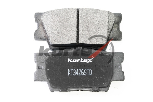 KORTEX KT3426STD Колодки тормозные TOYOTA RAV4 06-/CAMRY 2.4/3.5 06- задние