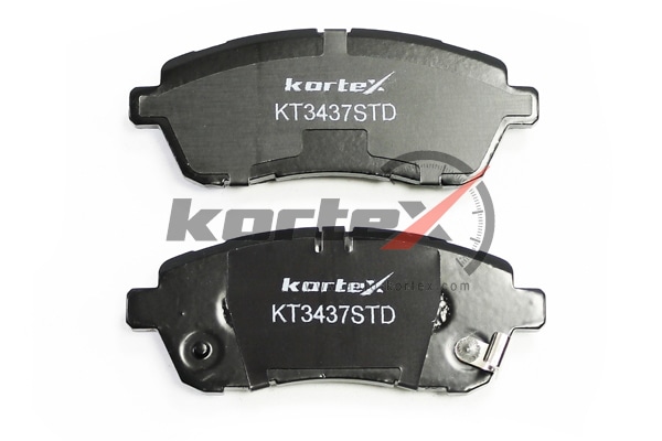 KORTEX KT3437STD Колодки тормозные FORD FIESTA 08-/MAZDA 2 07- передние