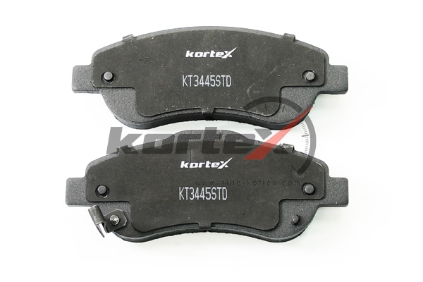 KORTEX KT3445STD Колодки торм.пер.к-т