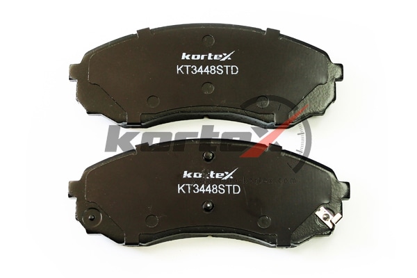 KORTEX KT3448STD Колодки тормозные HAVAL H9/HYUNDAI H-1 02-/KIA CARNIVAL 06- передние