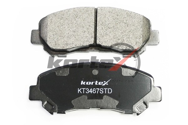 KORTEX KT3467STD Колодки торм. NISSAN QASHQAIX-TRAIL (T31)RENAULT KOLEOS перед.к-т KT3467STD