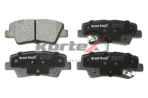 KORTEX KT5647STD Колодки тормозные HYUNDAI SOLARIS 17- передние