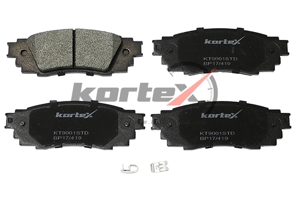 KORTEX KT9001STD Колодки торм. TOYOTA CAMRY V70 18- зад.к-т KT9001STD