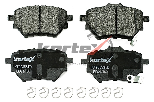 KORTEX KT9035STD Колодки тормозные HAVAL H2 задние