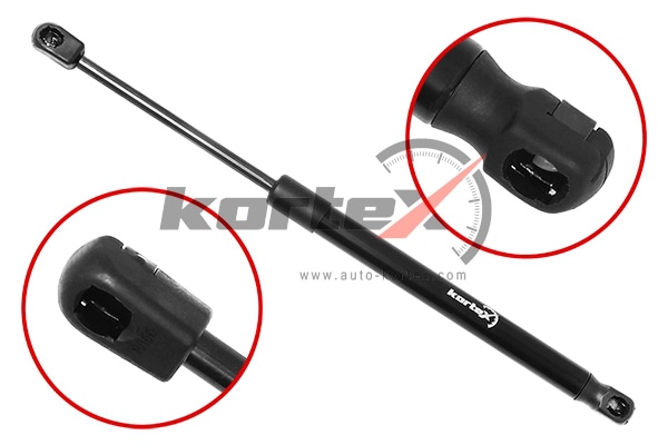 KORTEX KTB052 Амортизатор кр. багажника HYUNDAI TUCSON 04-10 зад.стекло
