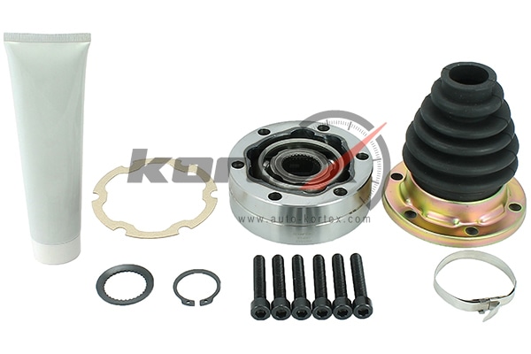 KORTEX KVJ001 ШРУС AUDI 80 91-94/A3 96-/A4 95-01/SKODA OCTAVIA 04- QUATTRO внутр.
