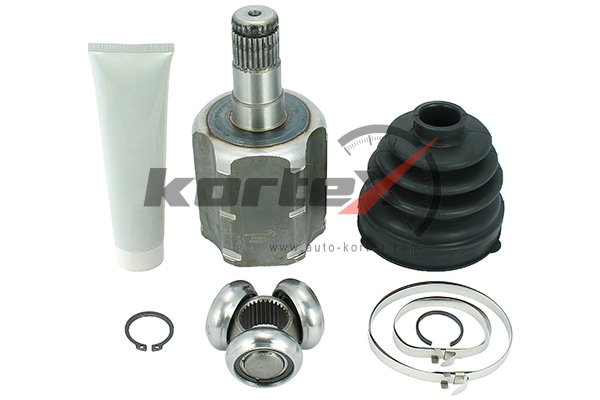 KORTEX KVJ003 ШРУС AUDI A3 II/SKODA/VW GOLF V-VI/PASSAT VI 1.6-2.0 03- внутр.