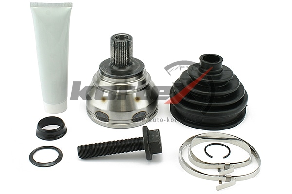 KORTEX KVJ059 ШРУС наружный VW GOLF V 05-/PASSAT 05-/TOURAN 05- 2.0 TDI KVJ059
