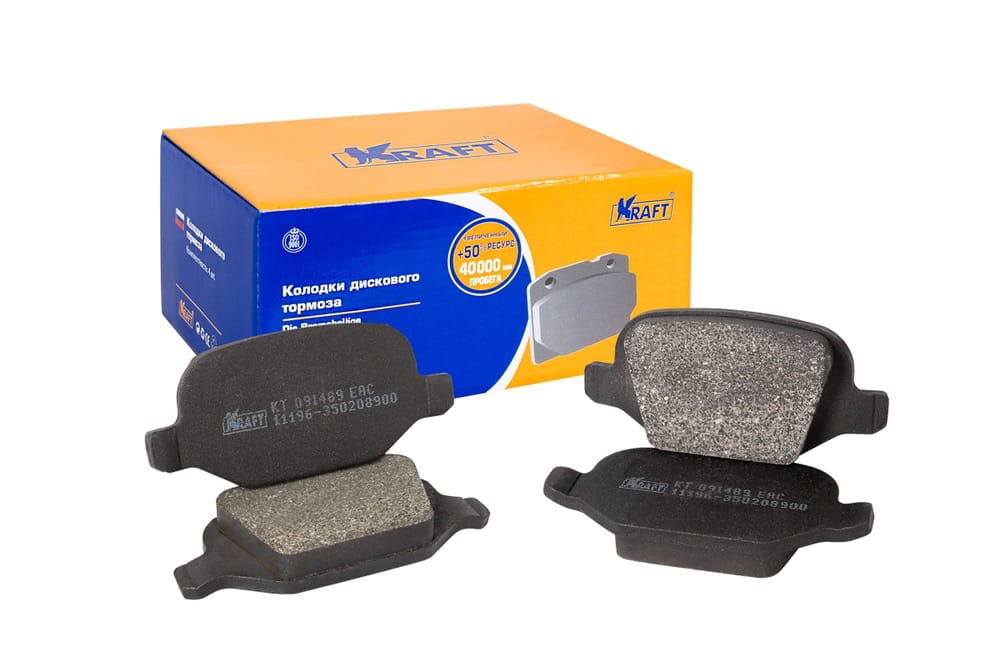 KRAFT KT091489 Колодки дисковые задние