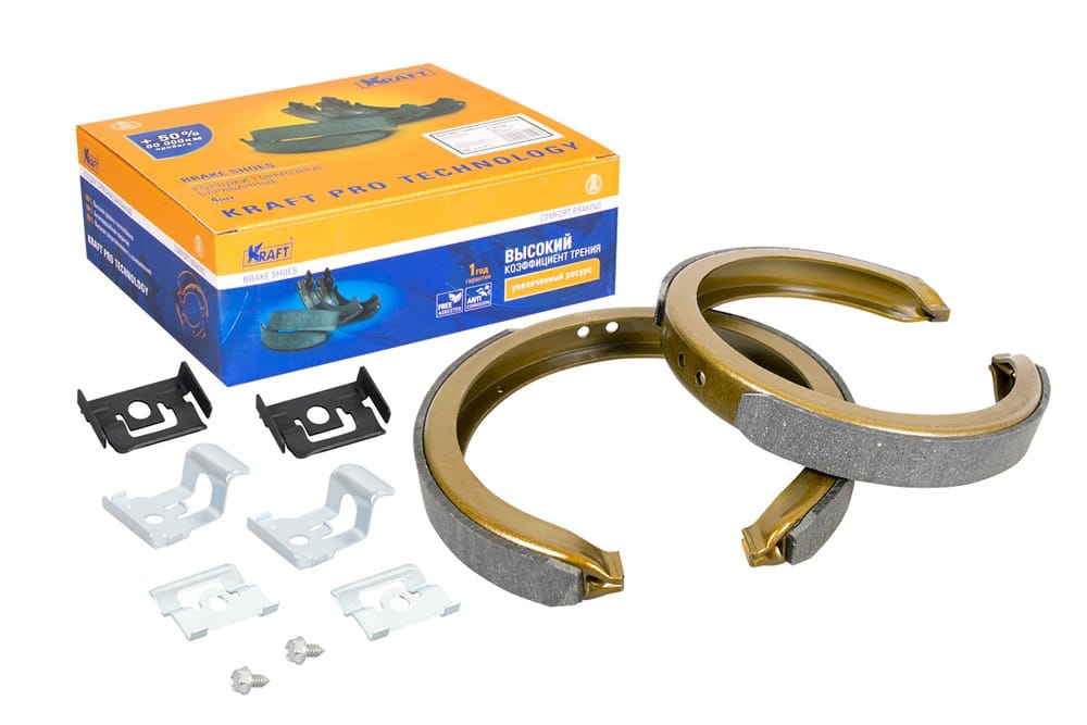 KRAFT KT091571 Колодки тормозные барабанные