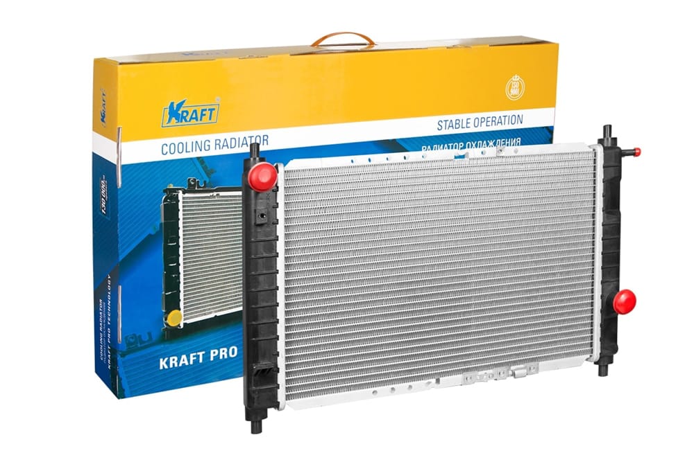 KRAFT KT104141 Радиатор охлаждения (паяный)