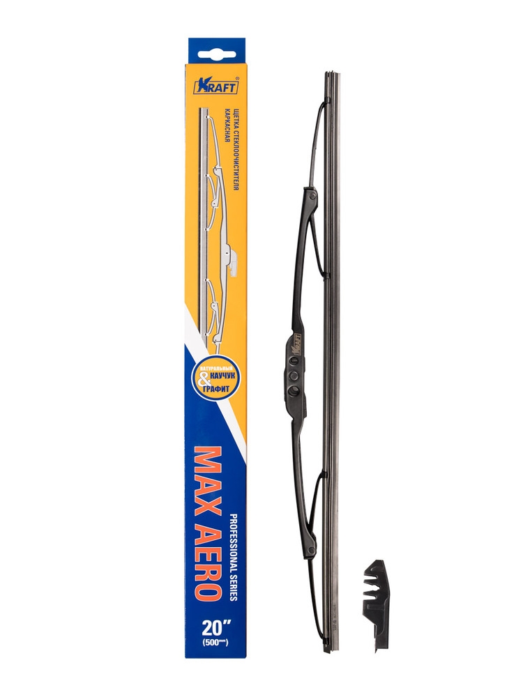 KRAFT KT830040 Щетка стеклоочистителя каркасная 500мм