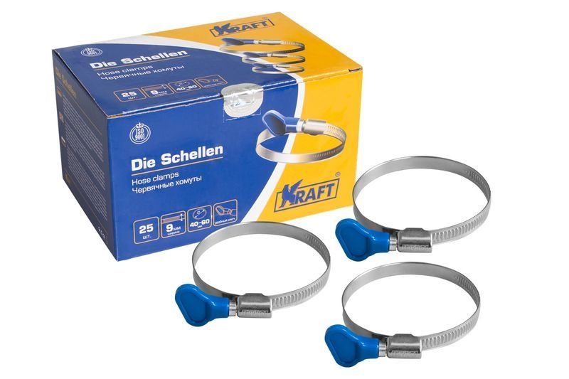 KRAFT KT880508 Хомут с ключом