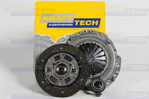 KRAFTTECH W06200D Сцепление к-т CITROEN BERLINGO/PARTNER/106/206/306 1.1-1.6 96-07
