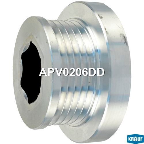 KRAUF APV0206DD Шкив генератора металлический