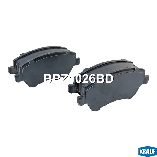 KRAUF BPZ1026BD Колодки тормозные дисковые