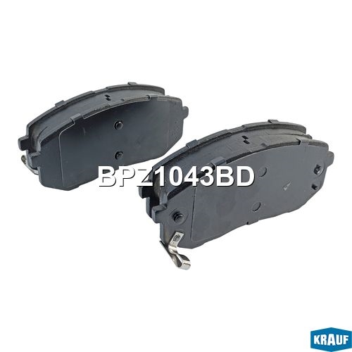 KRAUF BPZ1043BD Колодки тормозные дисковые
