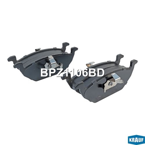 KRAUF BPZ1106BD Колодки тормозные дисковые