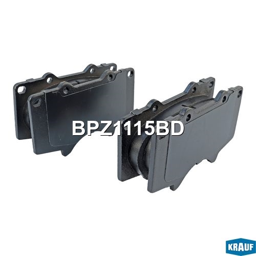 KRAUF BPZ1115BD Колодки тормозные дисковые